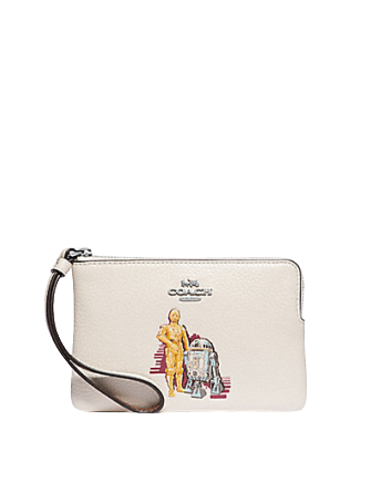 Coach Star Wars ボディバッグ Coach Star Wars X Jes Crossbody in Signature Canvas Glitter Motif