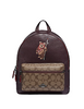 Coach Star Wars X Medium Charlie Backpack in Signature With Ewok