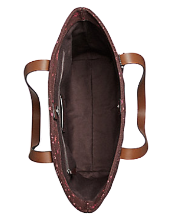 Coach Star Wars X Tote With Starry Print and Princess Leia as Boushh