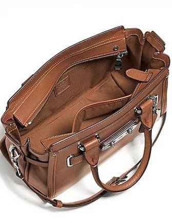 Coach Swagger 27 Carryall in Rainbow Stitching