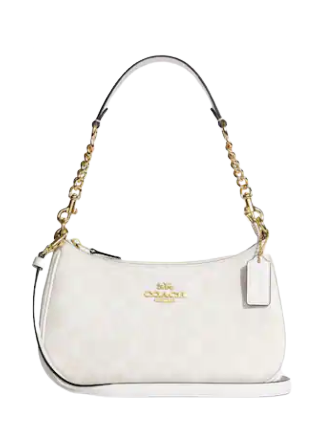 COACH®  Teri Shoulder Bag In Signature Canvas