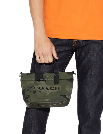 Coach hot sale camo tote