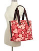 Coach Tote With Heart Print