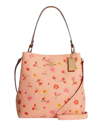Floral bucket discount bag