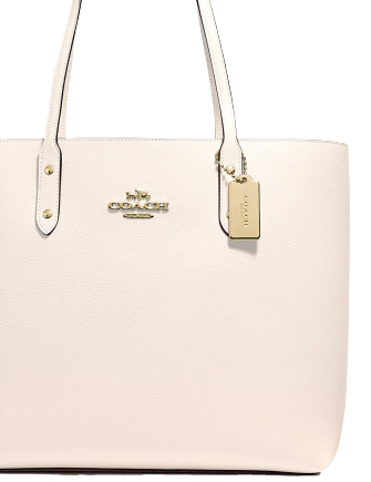 Coach Outlet Town Tote In White