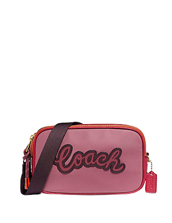 Coach Vale Nylon and Leather Crossbody Pouch | Brixton Baker