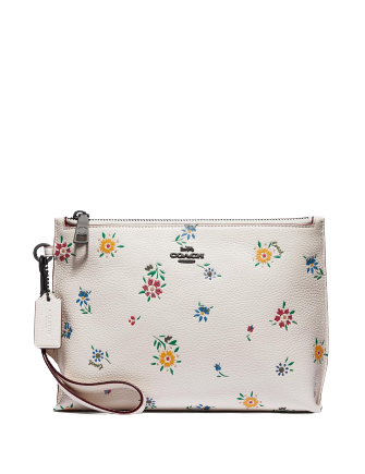 Coach wildflower wristlet Clearance