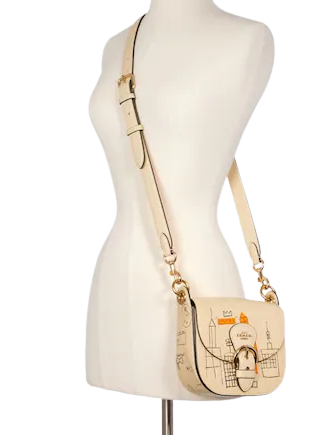 Coach x jean michel basquiat kleo shoulder bag 17 Outlet