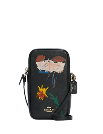 Coach Coach X Jean Michel Basquiat North South Zip Crossbody Coach Coach X Jean Michel Basquiat North South Zip Crossbody