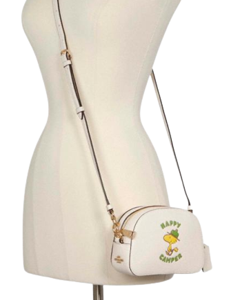 NEW Coach X Peanuts Limited Mini Serena Crossbody Bag Signature Canvas  Woodstock