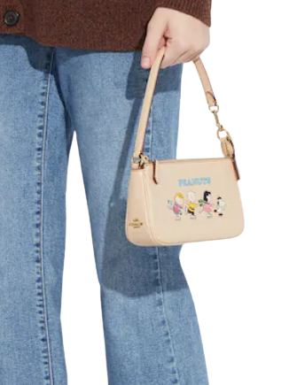 Coach X Peanuts Nolita 19 With Snoopy And Friends Motif