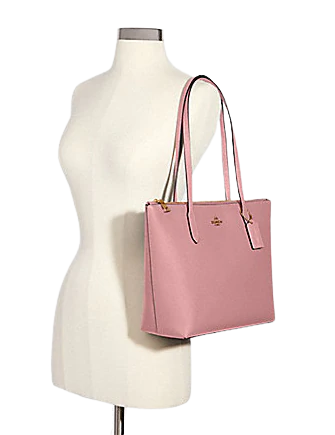 Baby pink coach purse clearance