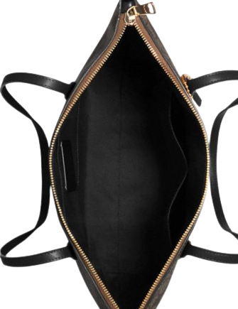 Coach Zip Top Tote In Signature Canvas Brixton Baker