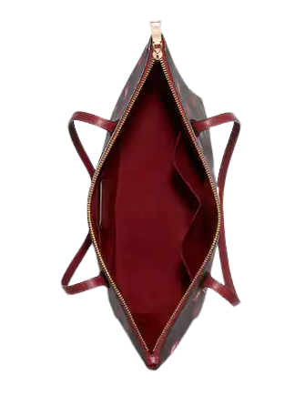 Coach legacy weekend zip top tote in printed signature fabric deals