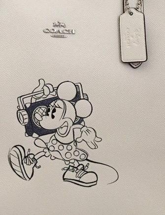 Coach Disney X Minnie City Zip Top Tote