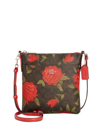 Coach camo outlet rose crossbody