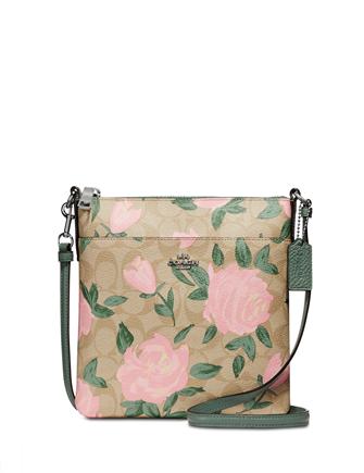 coach camo rose backpack Coach Camo Rose Signature Crossbody