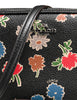 Coach Crossbody Clutch in Daisy Field Print Pebble Leather