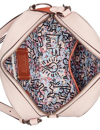 Coach camera hotsell bag keith haring