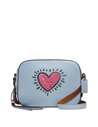 Coach Keith Haring Sequins Heart Camera Bag Brixton Baker