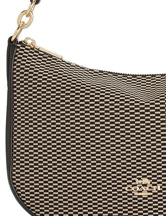 Coach legacy jacquard chelsea crossbody hobo hotsell