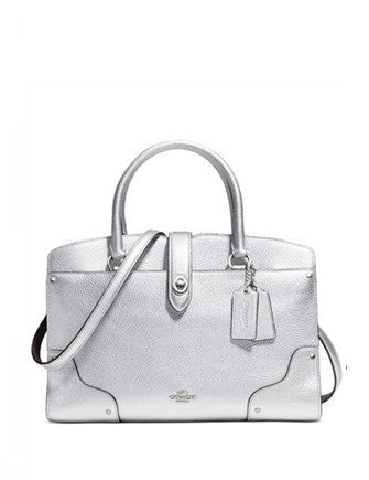 Coach grain top mercer 30 satchel