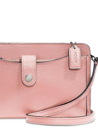 Coach Messenger With Pop-up Pouch in Pebble Leather