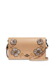 Coach Sequin Detail Foldover Crossbody