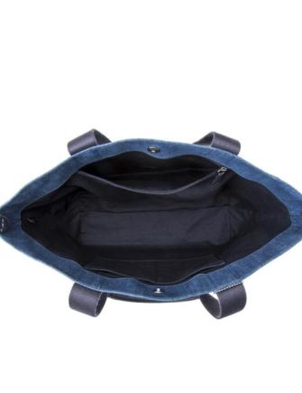 Coach Denim Tote With Horse and Carriage Brixton Baker