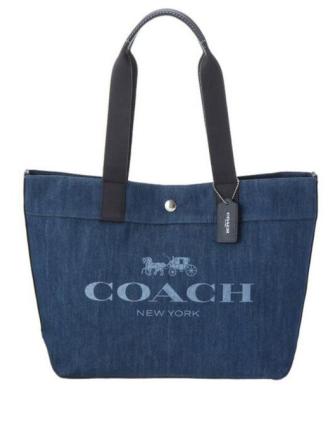Coach Bags | Coach Denim Tote | Color: Blue | Size: Os | Kimbo1022456's Closet