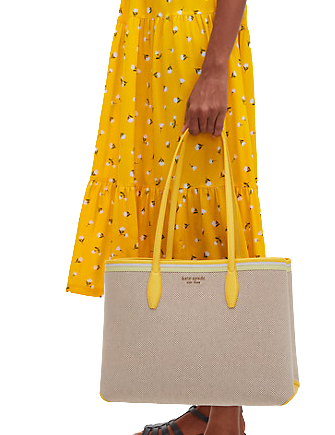 Kate Spade New York All Day Canvas Large Tote