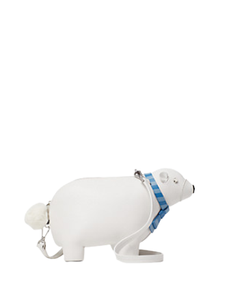 Kate Spade New York Arctic Friends Polar Bear Crossbody Bag