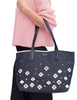Kate Spade New York Ash Street Spade Applique Denim Tote