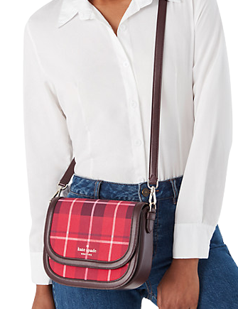 Kate spade new york on sale roulette large saddle bag