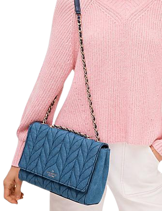 Kate Spade New York Briar Lane Quilted Denim Emelyn