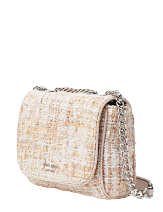 Kate Spade New York Briar Lane Quilted Tweed Mini Emelyn Crossbody