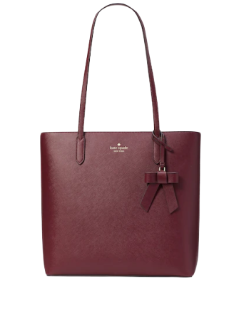 Kate spade maroon tote outlet