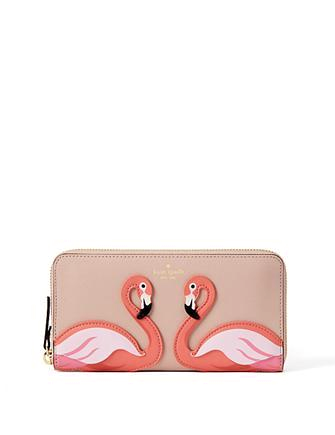 Kate Spade New York By The Pool Flamingo Lacey Wallet Brixton Baker