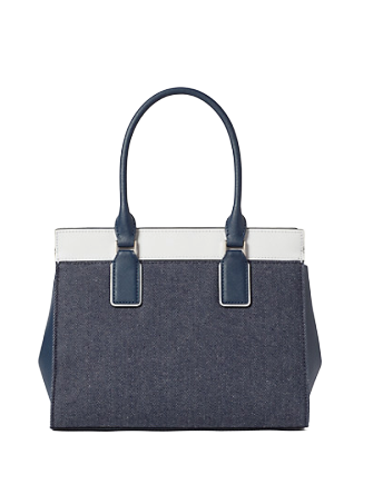 Kate Spade New York Cameron Denim Colorblock Medium Satchel