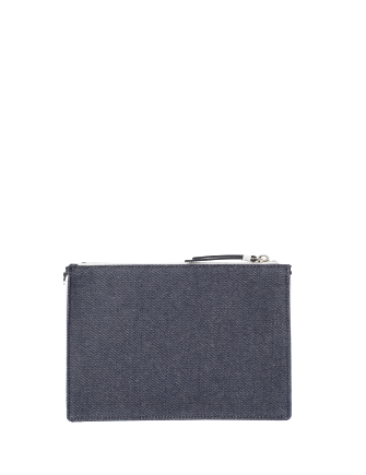 Cameron denim colorblock zip crossbody clearance