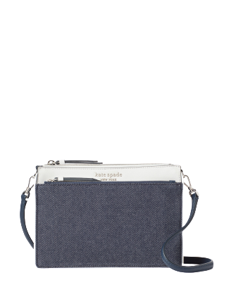 Kate spade denim bag hot sale