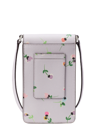 Kate Spade New York Cameron Floral Ditsy North South Flap Phone Crossbody