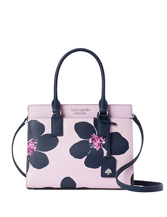 Kate Spade Cameron Grand Flora Phone Crossbody Bag Serendipity Pink /Silver  New