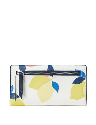 Kate spade cameron best sale lemon zest wallet