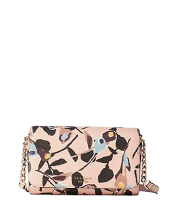 Kate Spade Cameron Paper Rose Small Flap Crossbody, Pink