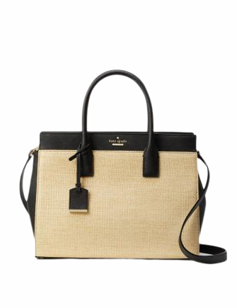 Kate Spade New York Cameron Street Straw Candace Satchel Brixton Baker