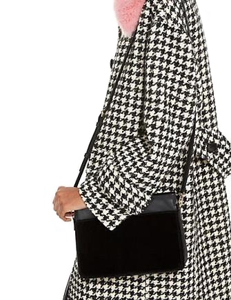 Kate Spade New York Cameron Street Velvet Noelle Crossbody Brixton Baker