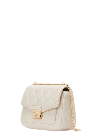 Kate Spade Carey Smooth Quilted Leather Small Flap Shoulder Bag