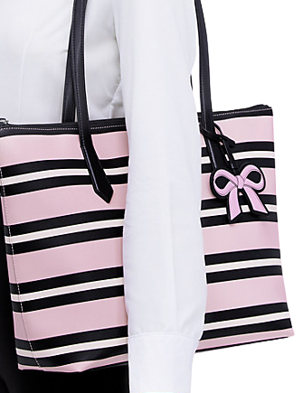 Kate Spade New York Cassy Ottoman Stripe Tote