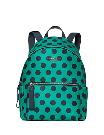 Kate spade blue polka dot 2025 purse